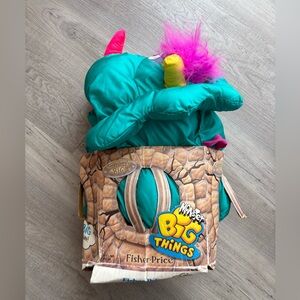 Vintage Fisher-Price Monster Big Things Puffalump Plush Toy RARE 1994